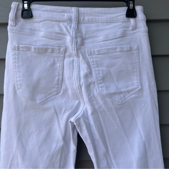 Vervet Women’s Size 28 White Jeans Mid Rise Stretch - Picture 7 of 13